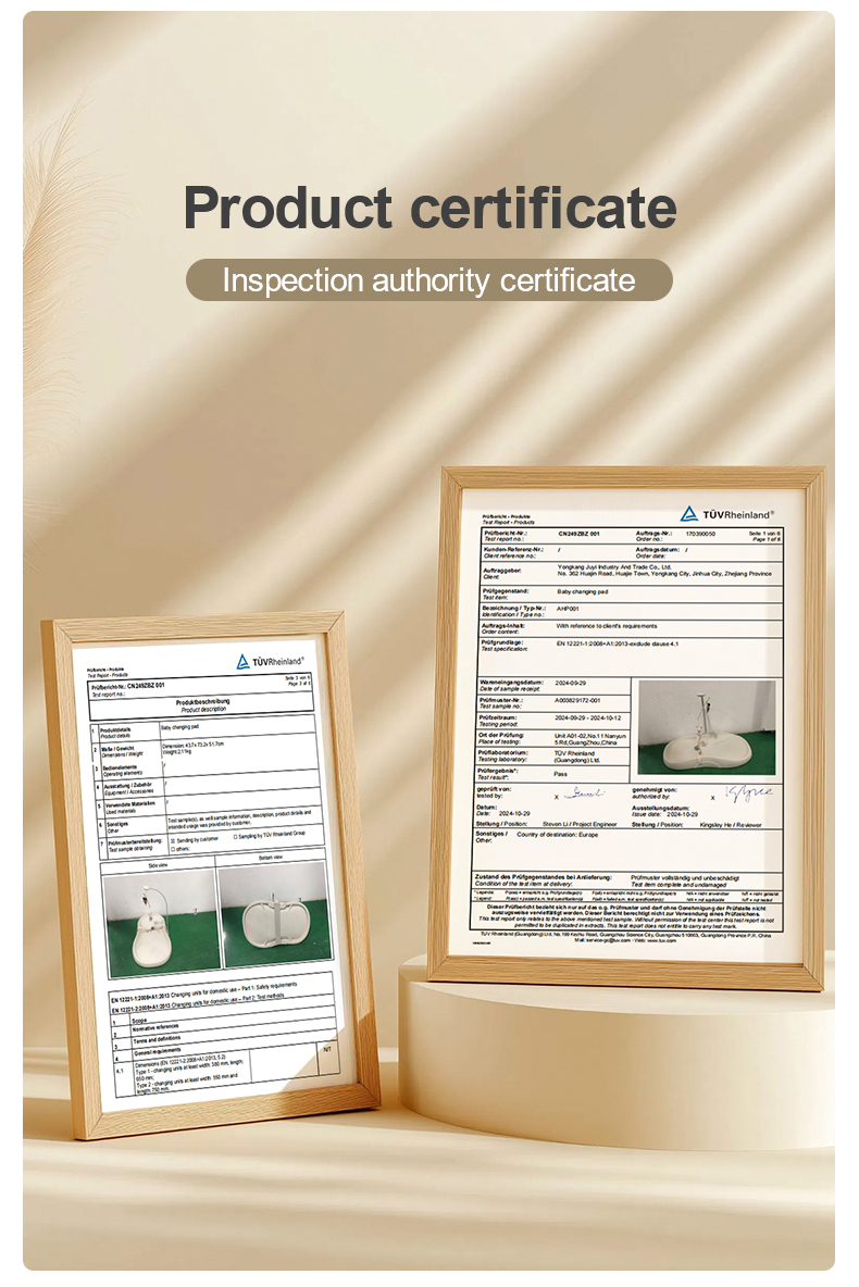 AHP-002 Baby Changing Pad with Soft PU Foam & Waterproof Cover Factory - Buy waterproof baby diaper pad, PU foam changing pad, Soft baby changing pad Product on Juyi Aibedo Baby Household Products Supplier C_02