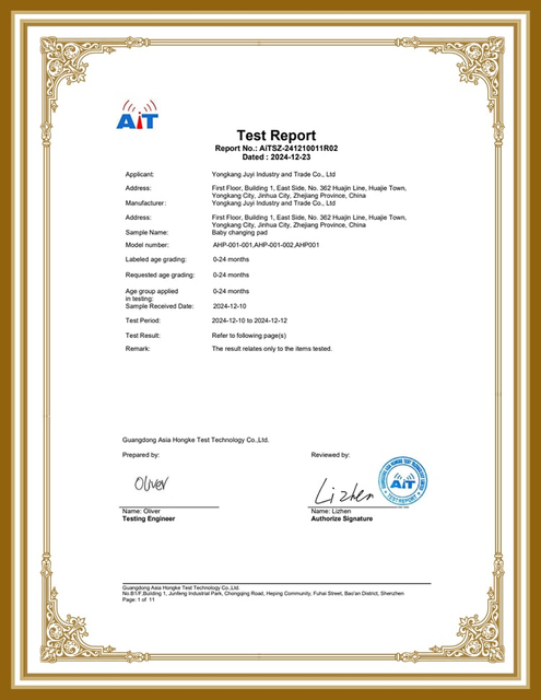 Canadian SOR AHP 001A report