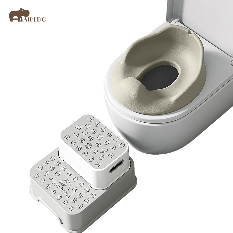 AMP-001 Secure & Steady Waterproof Pu Baby Potty Training Seat Wholesale