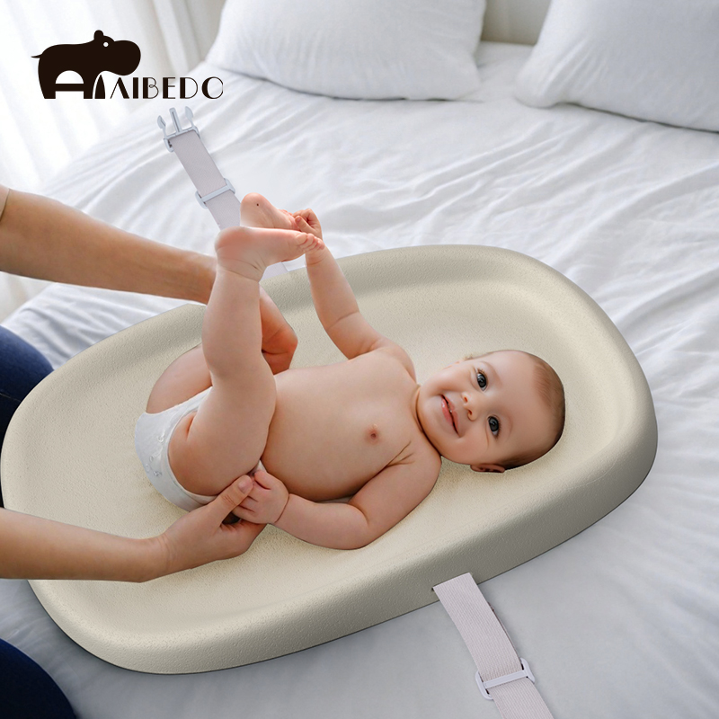 AHP-002A Personalized Customization Pu Foam Baby Changing Pad for Newborn Nursery Bulk