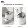 AMP-001 Morden Pure Color Waterproof PU Baby Potty Seat for Baby Toilet Learning Wholesale