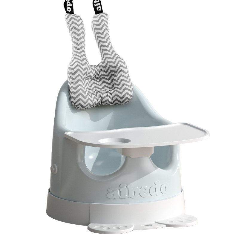 ACP-001 Multifunctional Soft Pu Foam Baby Booster Dining Chair with Seat Belt Supplier