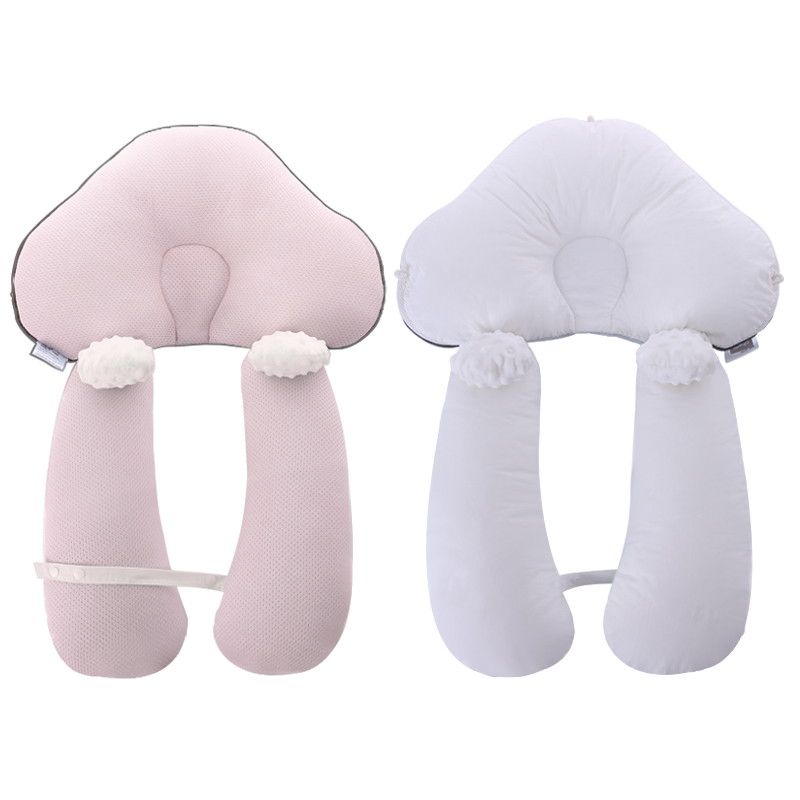 Adjustable Skin-Friendly Washable Double-Sided Material Baby Comfort Pillow for Soothing Sleep Wholesale