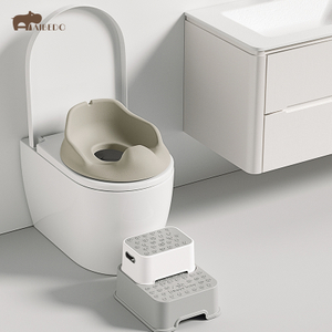 AMP-001 Morden Pure Color Waterproof PU Baby Potty Seat for Baby Toilet Learning Wholesale
