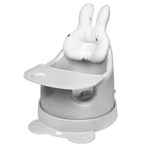 ACP-001 Waterproof Easy-Clean PU Foam Baby Dining Chair with Cartoon Headrest and Detachable Tray Supplier