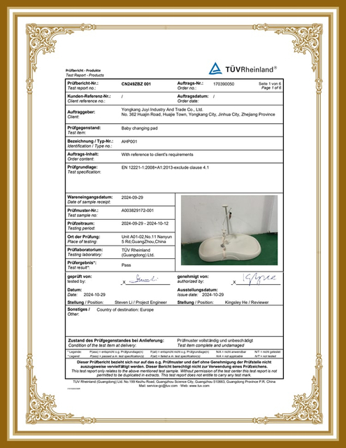 Baby Changing Pad EN12221