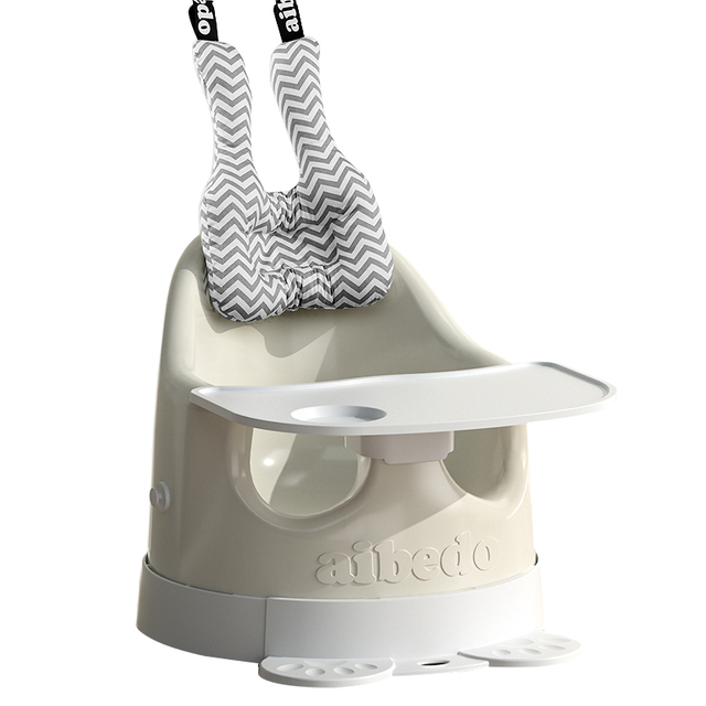 ACP-001 Multifunctional Soft Pu Foam Baby Booster Dining Chair with Seat Belt Supplier