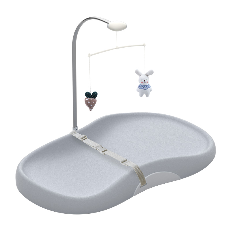 AHP-001A Built-in Safety Belt & Tuck-Away Toy Bar Baby Changing Pad Nursery Style Wipe-Clean Contoured Fits Standard Changing Tables