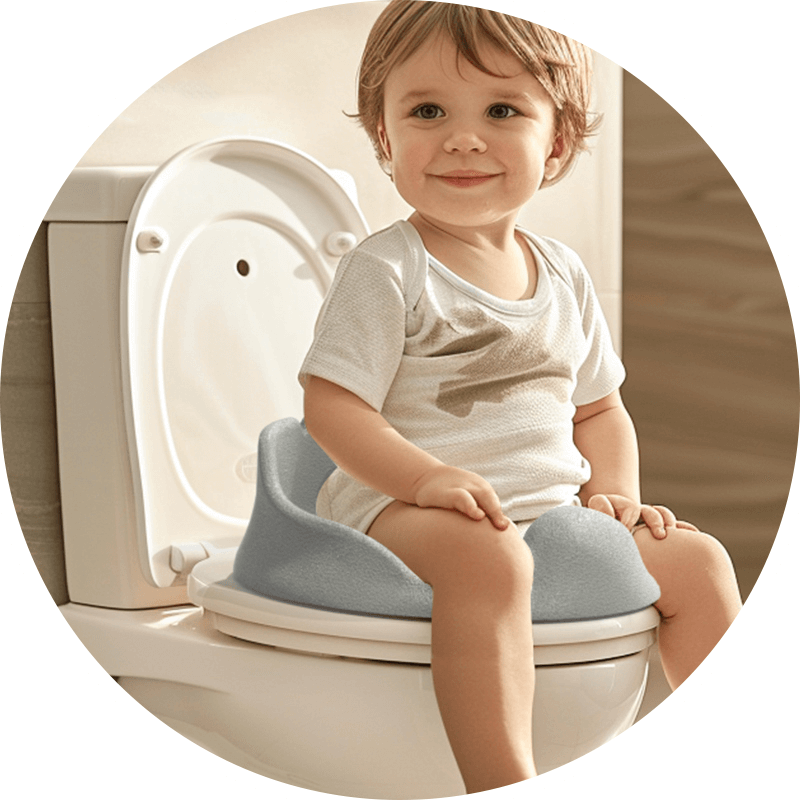 Biodegradable plant based PU foaming baby potty seat