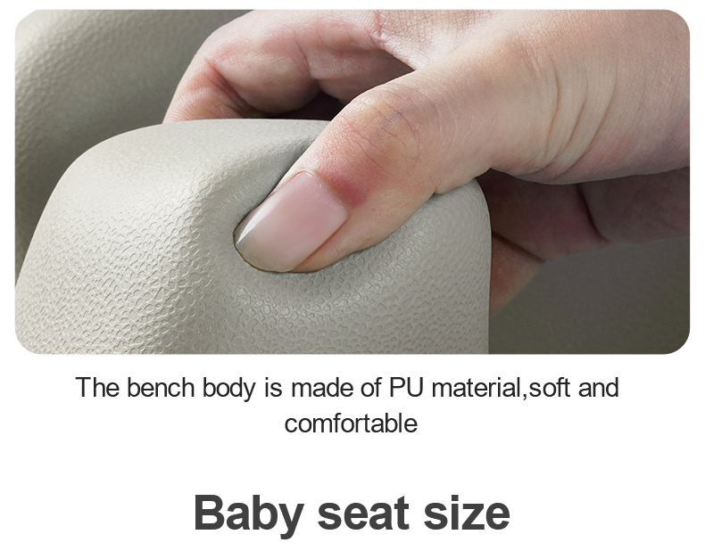 easy-to-clean PU baby high chair
