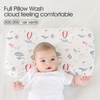 AGJZ-C Cartoon Prints Soft Baby Silicone Pillow for Newborn Sleep Wholesale