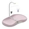 AHP-001A Built-in Safety Belt & Tuck-Away Toy Bar Baby Changing Pad Nursery Style Wipe-Clean Contoured Fits Standard Changing Tables