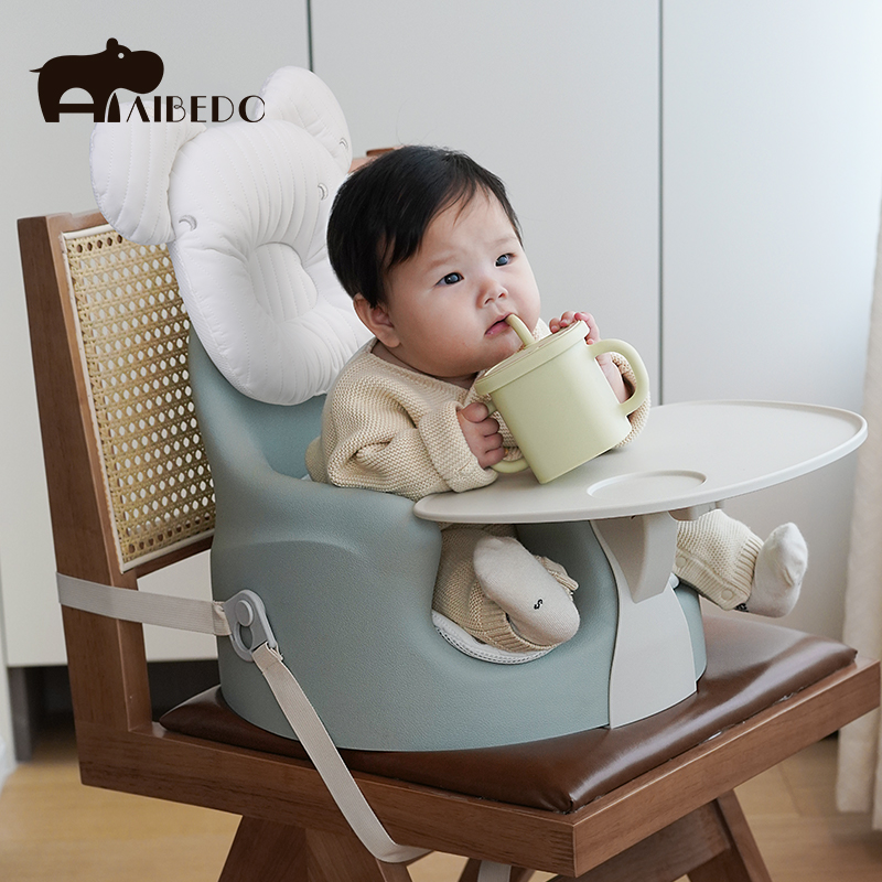ACP-003 New Design Portable PU Waterproof Baby Dining Seat for Baby Feeding Wholesale
