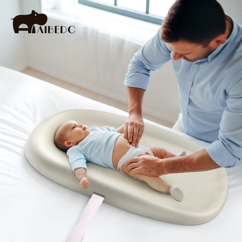 AHP-002 Baby Changing Pad with Soft PU Foam & Waterproof Cover Factory