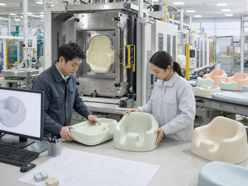 How Does A PU Baby Product Go From Design Drawing To Mass Production?